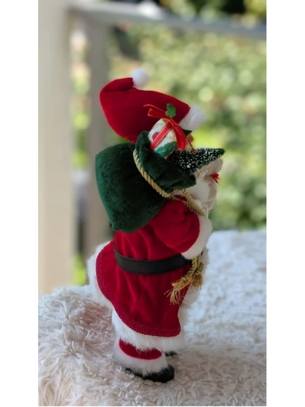 Ashland Christmas Santa Decor Figurine One Size Red White